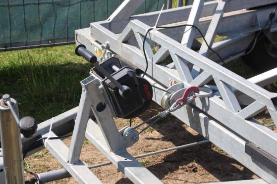 Cable reel trolley Ta-No 3500kg ta-no 2 Flatbed open trailers image 12