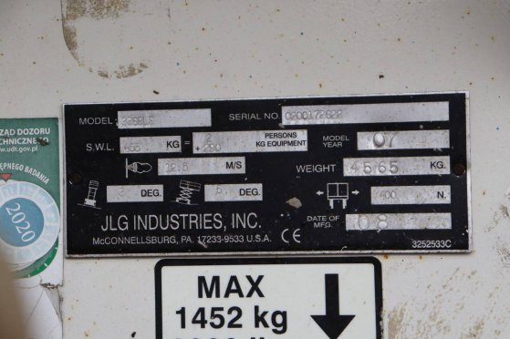 Schaarlift JLG 3369LS Diesel 12m 2008 3369LE 2008 2 Scissor Lifts image 12