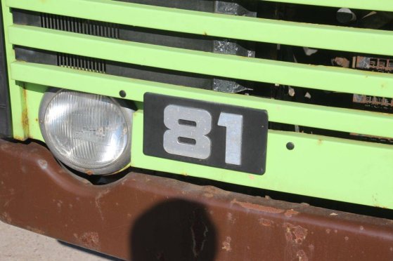 Crane truck Scania LB81 S54 Diesel 205hp 1980 LB81 S54 1980 2 Crane trucks image 12