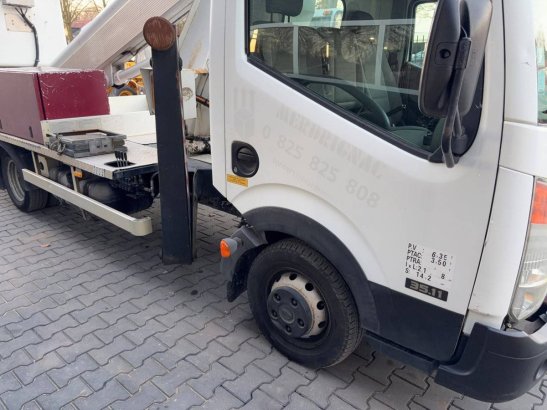 Self-propelled aerial platform Nissan Cabstar 35.11 Diesel 110hp 22m 2008 Cabstar 35.11 2008 2 image 12