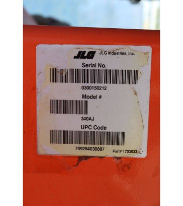 Articulating boom lift JLG 340AJ Diesel 12.33m 340AJ 2 image 42