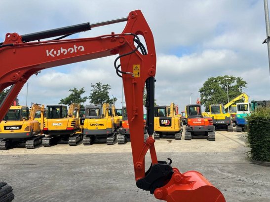 Midi excavator Kubota KX165-5 Diesel 2014 KX165-5 2014 2 Crawler Excavators image 42