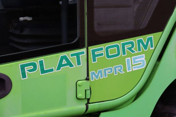 Truck mounted aerial platform Merlo MPR 15 Diesel 1000kg 15.60m 2013 MPR 15 2013 2 image 12