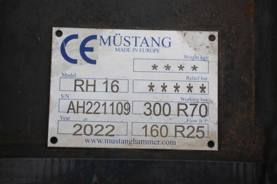 Mustang RH16 Concrete Crusher 2022 New Mustang RH 16 2022 1 image 12