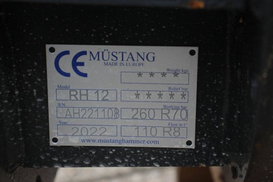 Mustang RH12 Concrete Crusher 2022 New Mustang RH 12 2022 1 image 12