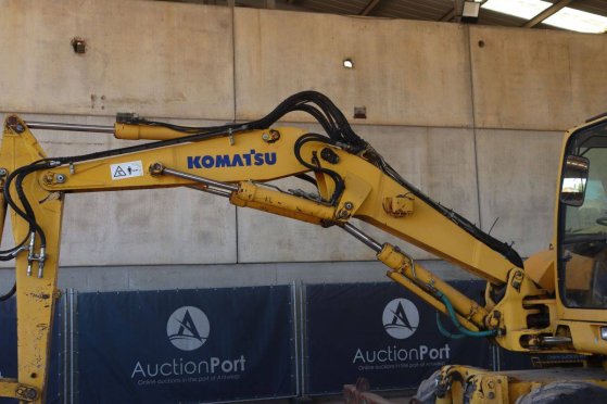 Wheel excavator Komatsu PW110R Diesel 69kW 2005 915 2005 2 Wheeled Excavators image 12