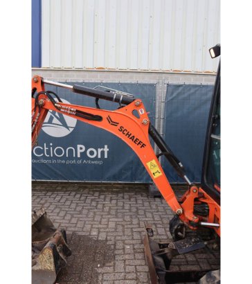 Mini excavator Schaeff TC16 Diesel 12kW 2017 Schaeff TC16 2017 2 image 12
