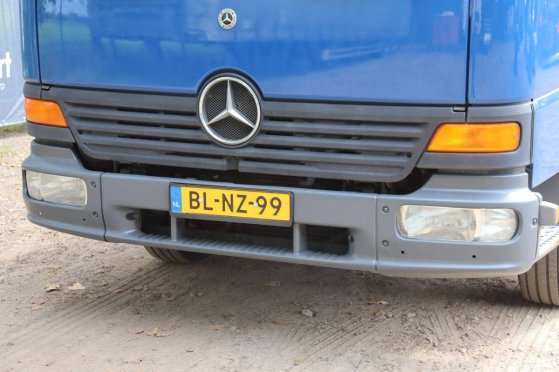 Machine transporter Mercedes-Benz 970.02 Diesel 150hp 2690 kg 2001 Mercedes-Benz 970.02 2001 2 Flatbed open trailers image 12