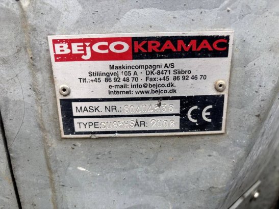 Minidumper Bejco Kramac CU85HS Petrol 2008 Bejko Kramac CU85HS 2008 2 Mini dumpers image 12
