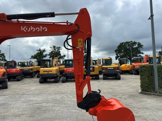 Midi excavator Kubota KX155-5 Diesel 2017 KX155-5 2017 2 Crawler Excavators image 27