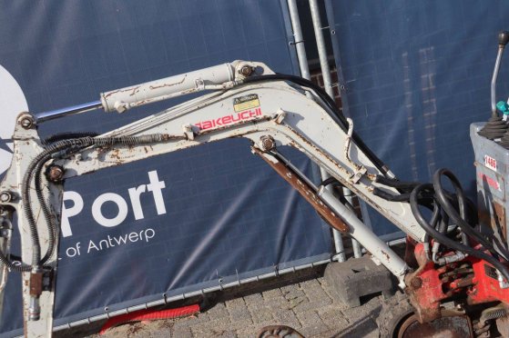 Mini excavator Takeuchi TB108 Diesel 7.1kW 2000 TB108 2000 2 image 12