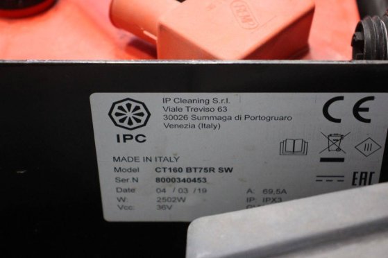 Dibo CT160 BT75R SW Electric Scrubber 2019 DIBO CT160 BT75R SW 2019 2 image 13