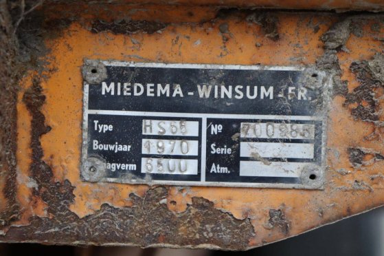 Miedema HS65 Tipper Trailer 1970 Miedema HS65 1970 2 Flatbed open trailers image 13