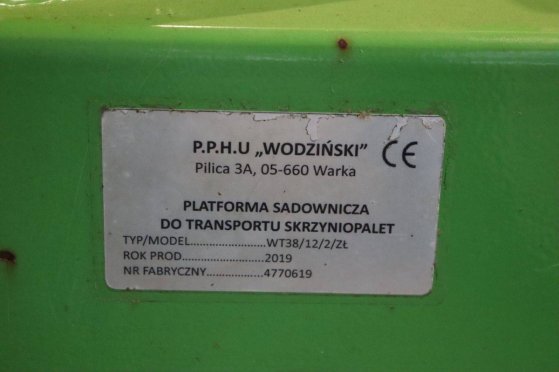 Transport cart Wodzinski WT38 2019 Wodzinski WT38 2019 2 image 13