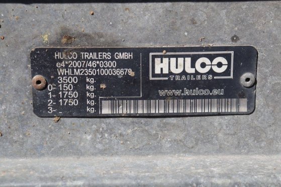 Hulco HU Trailer 3500kg 2022 Hulco HU 2022 2 Flatbed open trailers image 13