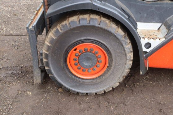 Forklift Linde H30 LPG 3000kg 5.2m 2008 H30T 2008 2 Rough Terrain Forklift image 28