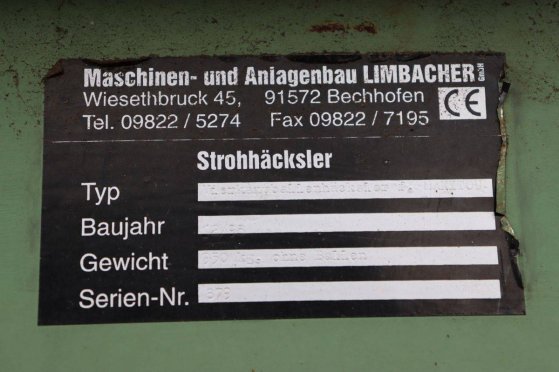 Industrial shredder Limbacher 1998 Onbekend 1998 2 image 13