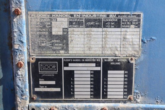 Curtainside semi-trailer Floor FLO-12-27S 1993 Floor FLO-12-27S 1993 2 image 13