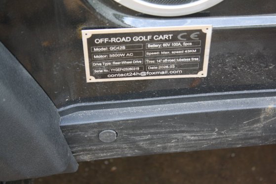 Golf Cart GC42S Electric 2026 New GC42S 2026 1 image 13