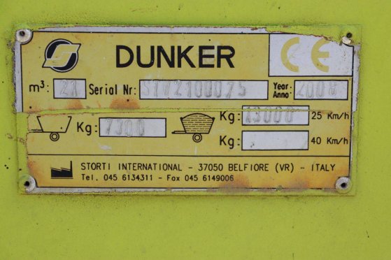 Feed mixer wagon Dunker 2008 Dunker 2008 2 image 28