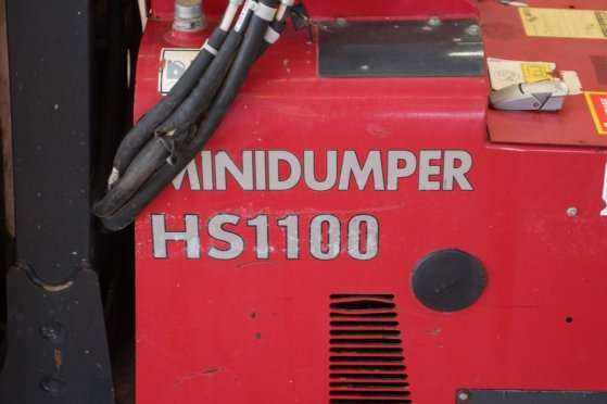 Mini dumper Hinowa HS1100 Diesel 2017 Hinowa HS1100 2017 2 Mini dumpers image 13