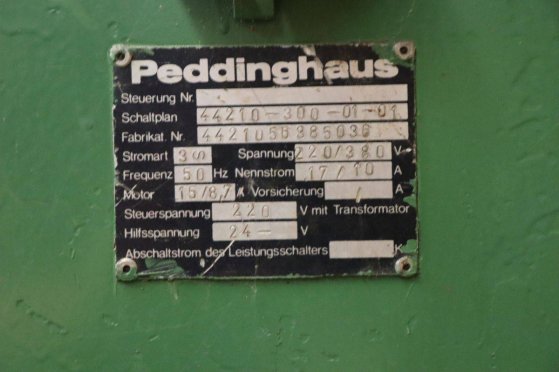Cutting and punching machine Peddinghaus Peddimaster 28/40H Peddimaster 28/40H 2 image 13