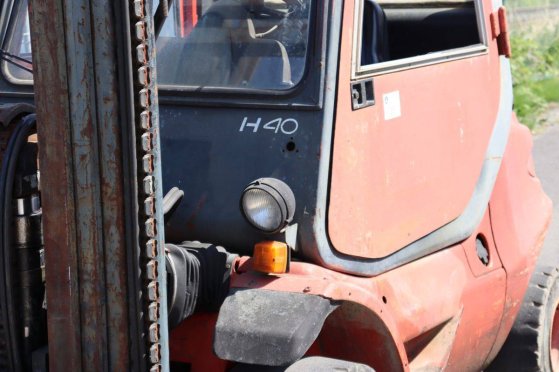 Linde H40D Diesel Forklift 4000kg 1991 H40D 1991 2 Forklift image 13