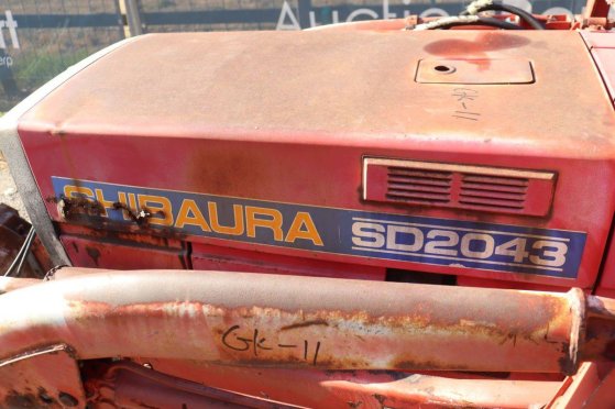 Shibaura SD2043 Mini Tractor Diesel 20 hp with front loader Shibaura SD2043 2 image 28
