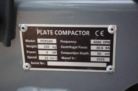 Wepromach PCR160 Vibratory Plate Petrol 2025 New Wepromach PCR160 2025 1 image 13