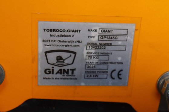 Giant GP1345G Petrol Vibratory Plate 2025 Giant GP1345G 2025 2 image 13