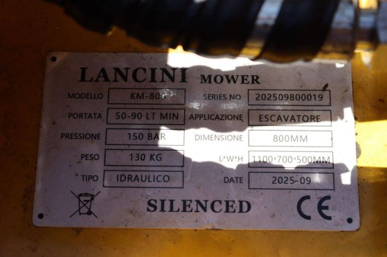 Flail mower Lancini KM-800 80cm 2025 New Lancini KM-800 2025 1 image 13