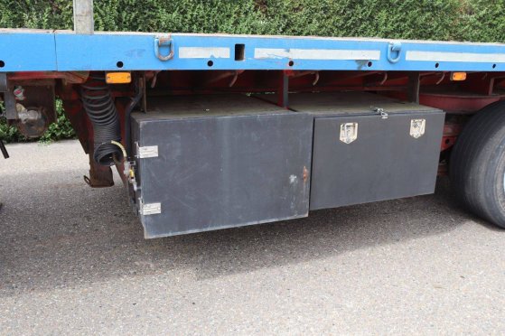 Flatbed Semi-trailer Lako TU346A 48t 1991 lako TU346 A 1991 2 image 13