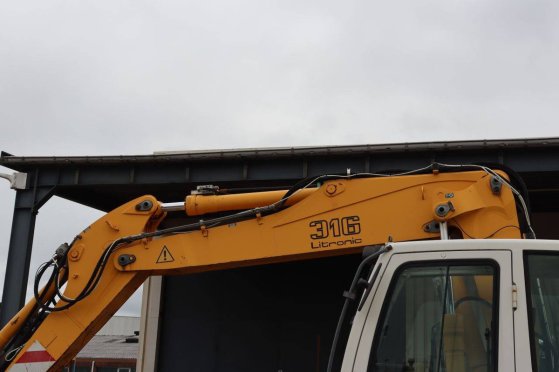 Wheel excavator Liebherr A316 Diesel 86kW 2004 6665 2004 2 Wheeled Excavators image 13