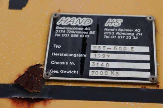 Dumper Morooka MST-600E Diesel 63.7kW 1996 Morooka MST-600 E 1996 2 Tracked Dumpers image 13