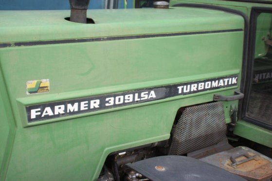Tractor Fendt FARMER 309 LSA Turbomatik Diesel 1982 Fendt FARMER 309 LSA 1982 2 image 13