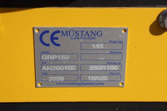 Mustang GRP150 2026 Sorting Grab New Mustang GRP150 2026 1 image 13