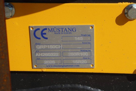 Mustang GRP150CH 2026 Sorting Grab New Mustang GRP150CH 2026 1 image 13