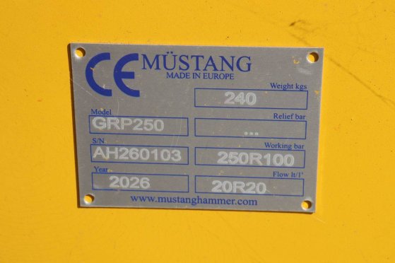 Mustang GRP250 2026 Sorting Grab New Mustang GRP250 2026 1 image 13