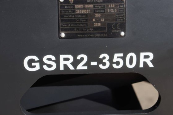 Sorting grapple Gripforce GSR2-350R CW05 2026 New Gripforce GSR2-350R 2026 1 image 13
