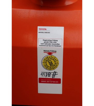 Toyota SWE140 Electric Stacker 1400kg 3.25m 2017 SWE140 2017 2 image 13