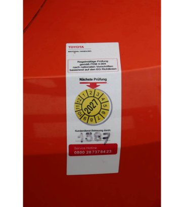 Stacker Toyota SWE120L Electric 1200kg 2.9m 2019 SWE120L 2019 2 image 13