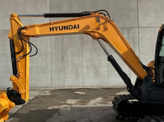 Midi excavator Hyundai HX55 Diesel 2019 HX55 2019 2 Crawler Excavators image 13