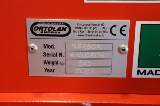 Ortolan RF130 2022 Seed Drill Combination New Overgrown REGA RF130R 2022 1 image 14
