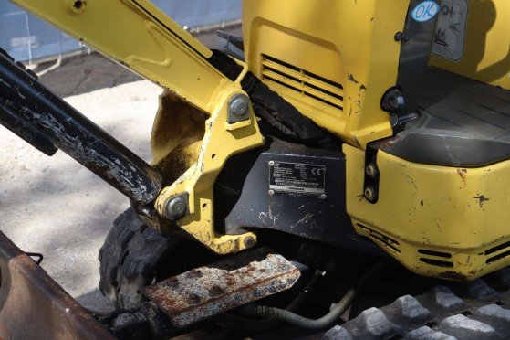 Mini excavator Yanmar SV08-1A(S) Diesel 7.7kW 2016 923 2016 2 image 14