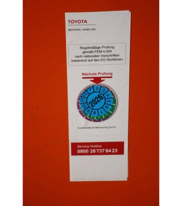 Toyota SPE120 Electric Stacker 1200kg 3.7m 2020 SPE120 2020 2 image 14