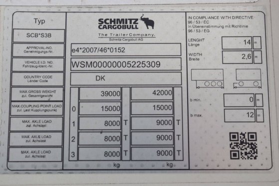 Reefer Semi-trailer Schmitz Cargobull SCB-S3B 42000kg 2019 Schmitz Cargobull SCB-S3B 2019 2 Refrigerated semi trailers ima...