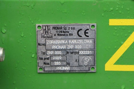 Circular rake Pronar ZKP 300 2020 Pronar ZKP 300 2020 2 image 14