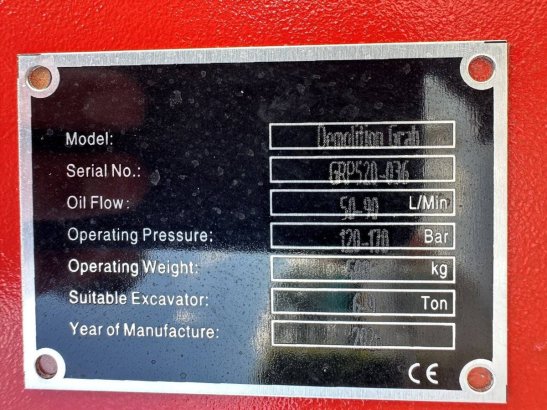 Sorting grabber HGRP 520 2025 New 520 2025 1 image 14