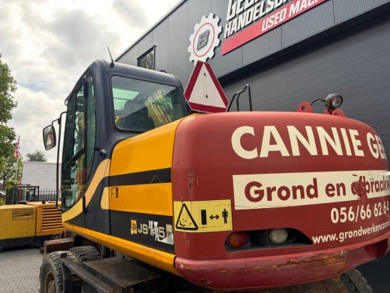 JCB JS145W Diesel Mobile Wheeled Crane 2008 JS145W 2008 2 Mobile Cranes image 14