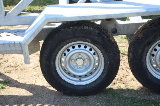 Cable reel trolley Ta-No 3500kg ta-no 2 Flatbed open trailers image 14